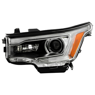Spyder® - Driver Side Chrome Factory Style Projector Headlight