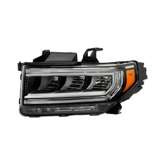 Spyder® - Driver Side Black Factory Style Switchback DRL Bar LED Headlight