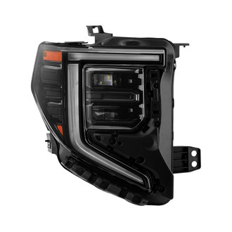 Spyder® - Passenger Side Black Factory Style Switchback DRL Bar Projector LED Headlight