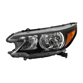 Spyder® - Driver Side Black Factory Style Headlight