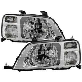 Spyder® - Driver and Passenger Side Chrome Headlights