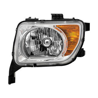 Spyder® - Driver Side Chrome Factory Style Headlight