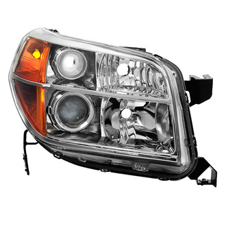 Spyder® - Passenger Side Chrome Factory Style Projector Headlight