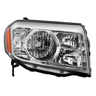 Spyder® - Passenger Side Chrome Factory Style Headlight