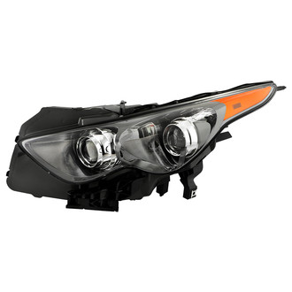 Spyder® - Driver Side Black Factory Style Projector Headlight