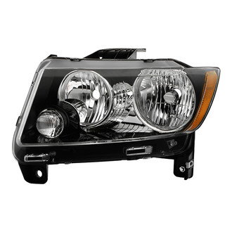 Spyder® - Driver Side Black Factory Style Headlight