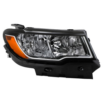 Spyder® - Passenger Side Black Factory Style Headlight