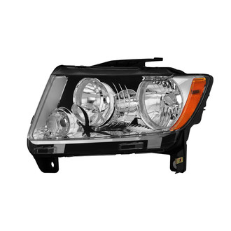 Spyder® - Driver Side Chrome Factory Style Headlight