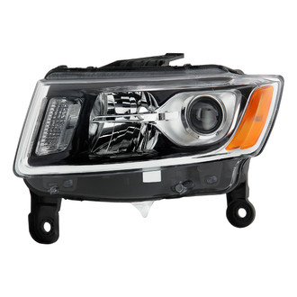 Spyder® - Driver Side Black Factory Style Projector Headlight