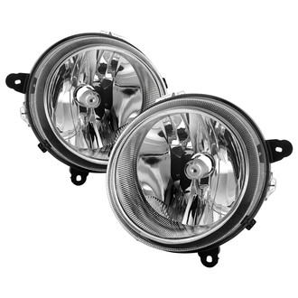 Spyder® - Driver and Passenger Side Chrome Factory Style Headlights