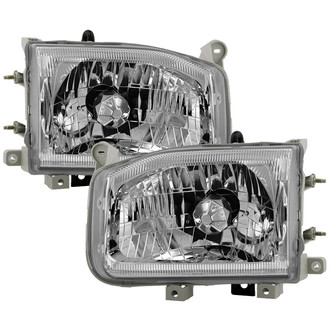 Spyder® - Driver and Passenger Side Chrome Headlights