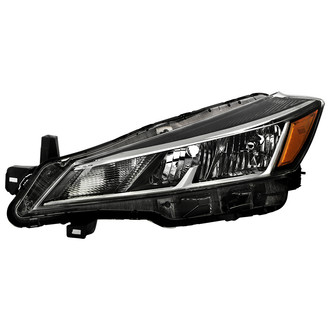 Spyder® - Driver Side Black/Chrome Factory Style Headlight