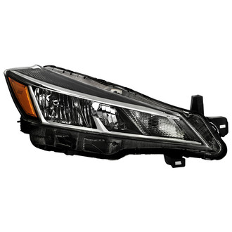 Spyder® - Passenger Side Black/Chrome Factory Style Headlight