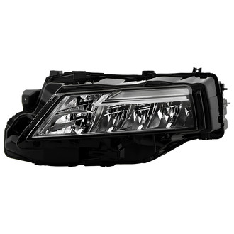 Spyder® HD-JH-NROG21BM-OE-L - Driver Side Bottom Chrome Factory Style LED Headlight