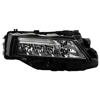 Spyder® - Passenger Side Bottom Chrome Factory Style LED Headlight