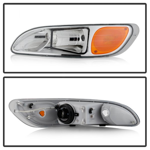 バナディナイト Headlight Fits Peterbilt 386/387 with white high power LED