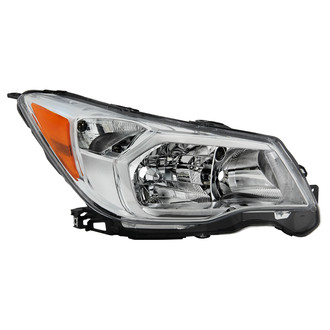 Spyder® - Passenger Side Chrome Factory Style Headlight