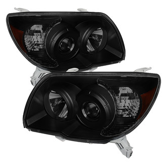 Spyder® - Driver and Passenger Side Black/Smoke Projector Headlights