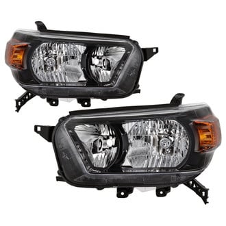 Spyder® - Driver and Passenger Side Black Factory Style Headlights