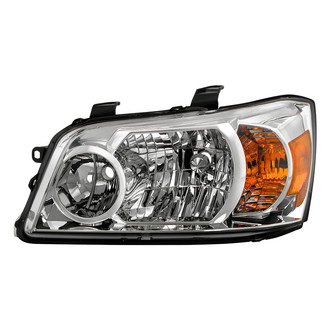 Spyder® - Driver Side Chrome Factory Style Headlight
