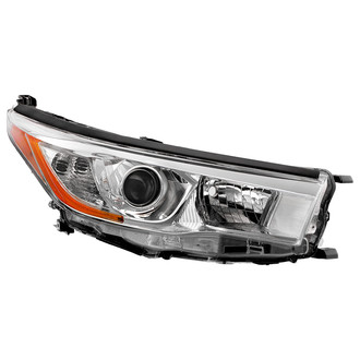 Spyder® - Passenger Side Chrome Factory Style Projector Headlight