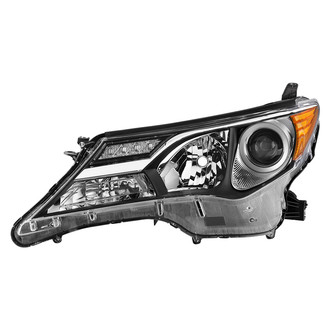 Spyder® - Driver Side Black Factory Style Projector Headlight