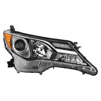 Spyder® - Passenger Side Black Factory Style Projector Headlight