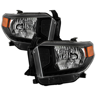 Spyder® - Driver and Passenger Side Black Factory Style Headlights