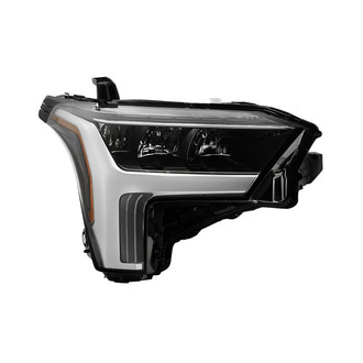 Spyder® - Passenger Side Chrome Factory Style LED Headlight