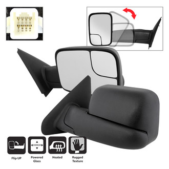 Spyder® - Driver and Passenger Side Power Towing Mirrors (Heated)