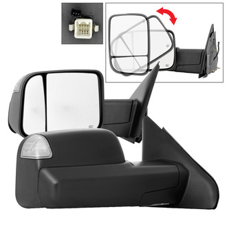 Spyder® - Driver and Passenger Side Power Towing Mirrors (Heated)