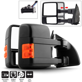 Spyder® - Driver and Passenger Side Manual Towing Mirrors