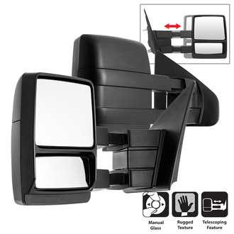 Spyder® - Driver and Passenger Side Manual Towing Mirrors