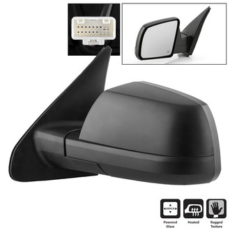 Spyder® - Driver Side Power Towing Mirror (Heated, Foldaway)