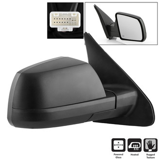 Spyder® - Passenger Side Power Towing Mirror (Heated, Foldaway)