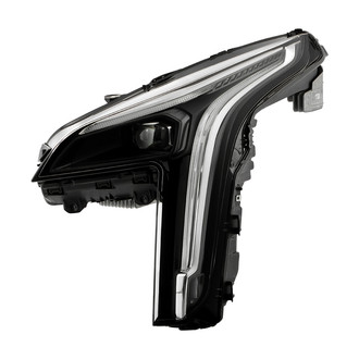 Spyder® - Driver Side Black/Chrome Factory Style Projector LED Headlight with DRL