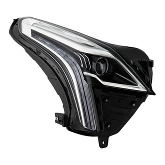 Spyder® - Passenger Side Black Factory Style Projector LED Headlight