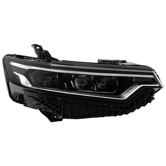 Spyder® - Passenger Side Black/Chrome Factory Style Projector LED Headlight