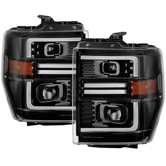 Spyder® - Driver and Passenger Side Projector Headlights with LED DRL