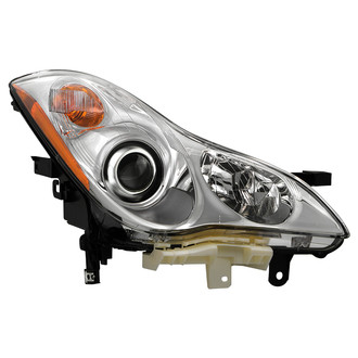 Spyder® - Passenger Side Chrome Factory Style Projector Headlight