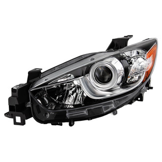 Spyder® - Driver Side Black Factory Style Projector Headlight