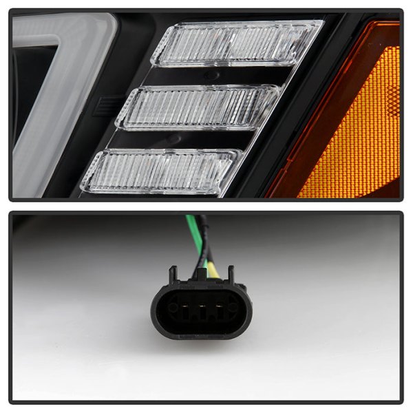 Spyder® PRO-YD-PB38600-L-BK - Signature Series Driver Side Black