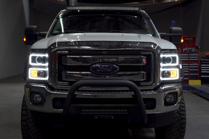 Spyder® - LED DRL Bar Projector Headlights, Installation