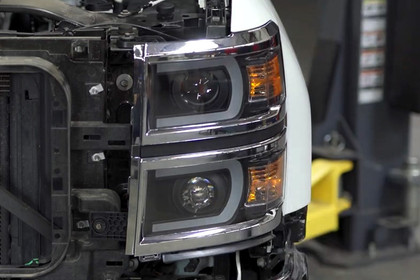 Spyder® - LED DRL Bar Projector Headlights, Installation