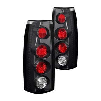Spyder® - Driver and Passenger Side Black/Red Euro Tail Lights