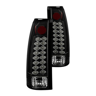 Spyder® - Driver and Passenger Side Black LED Tail Lights
