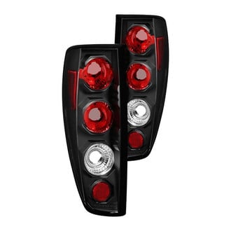 Spyder® - Driver and Passenger Side Black/Red Euro Tail Lights