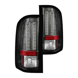 Spyder® - Driver and Passenger Side Black LED Tail Lights