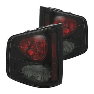 Spyder® - Driver and Passenger Side Black Red/Smoke Euro Tail Lights