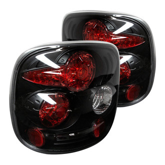 Spyder® - Black Red/Clear Euro Tail Lights